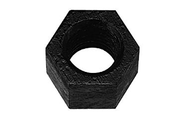 FRP(GE)(ガラスエポキシ樹脂) 六角ナット(黒色)(耐熱、耐食性)